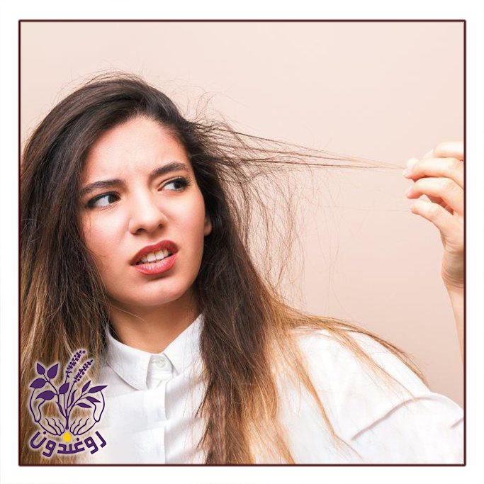 علت موهای خشک