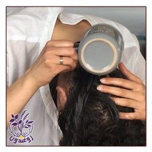 آب برنج برای مو