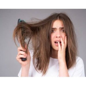 موهای خشک و وز