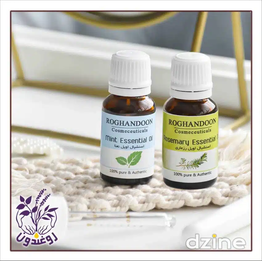 rosmary-mint-esentila اسنشیال رزماری ، نعنا فلفلی